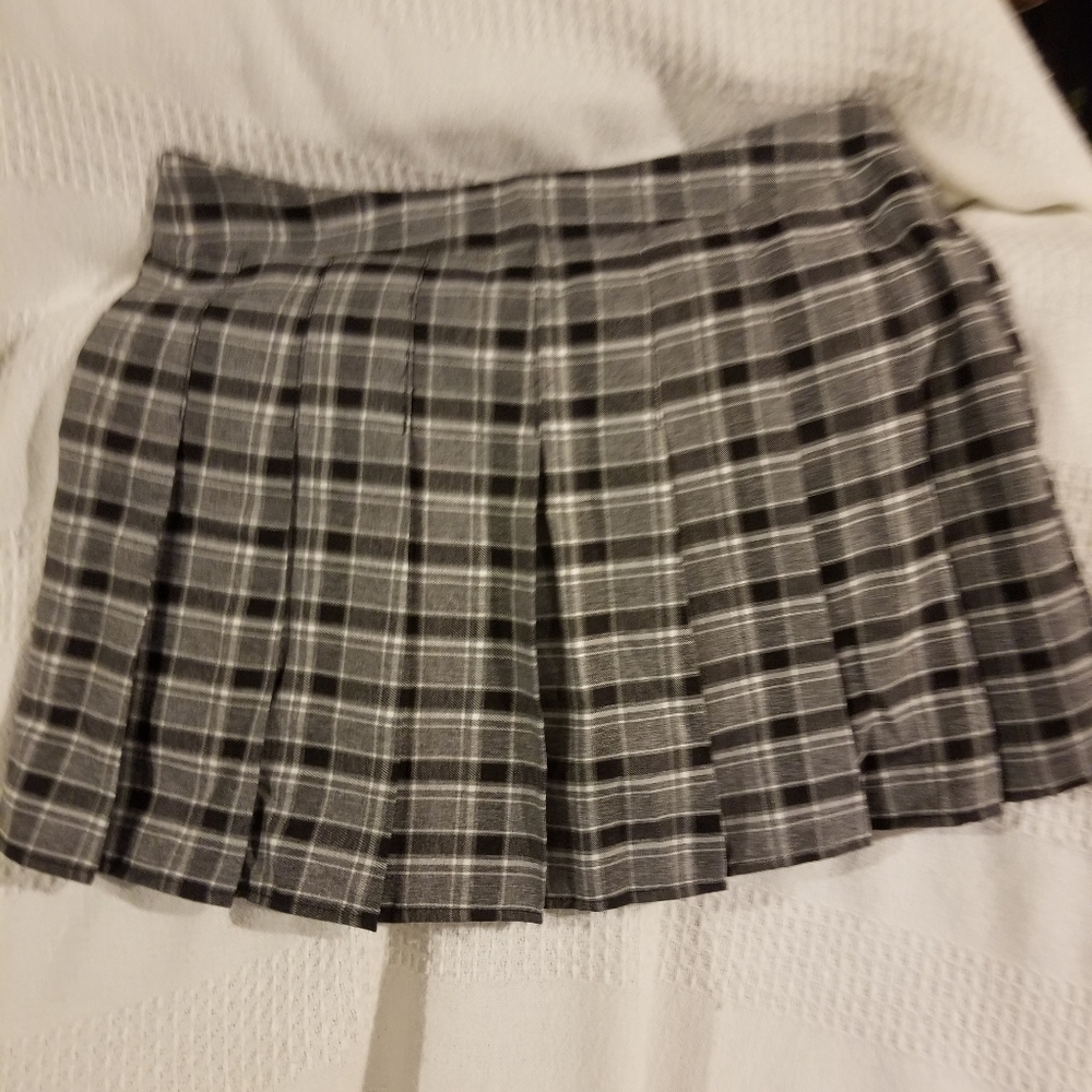 Pleated skirt/skort